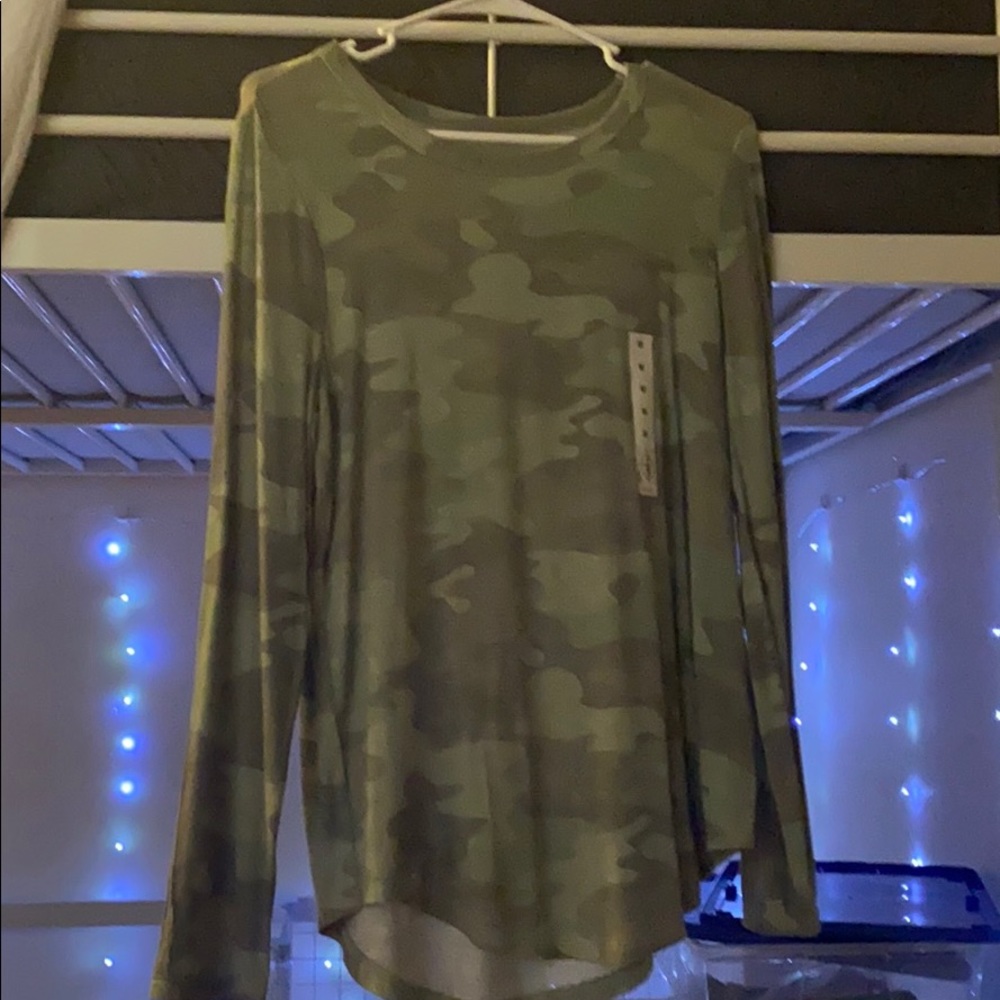 Camouflage long sleeve
